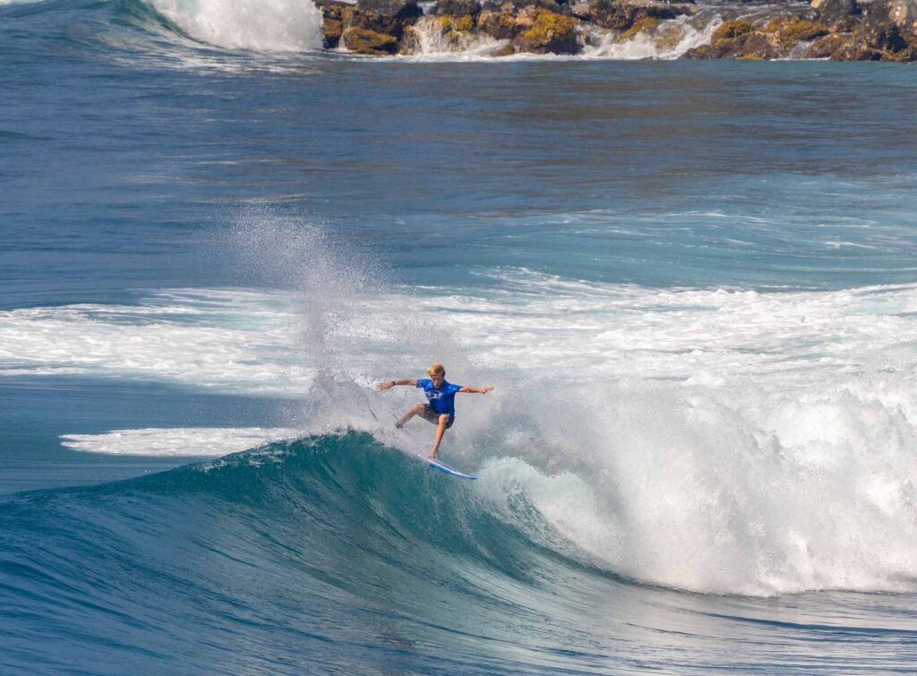 Kai_Nelson Levi Young Honolua Bay Surfing Competition 28 Feb - 1 Mar 2025