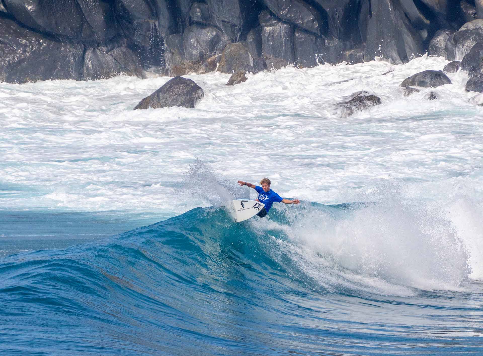 Kai_Nelson Honolua Bay Surfing Competition 28 Feb - 1 Mar 2025